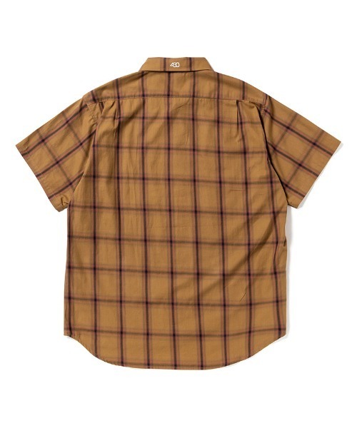 430（フォーサーティ）の「mhs2612- S-S OMBRE CHECK SHIRT オンブレチェックシャツ(26-083)（シャツ/ブラウス・メンズ・オフホワイト/ブラック/ブラウン・3/2/1/0）」の20枚目の写真