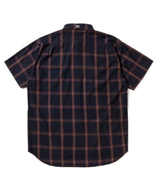 430（フォーサーティ）の「mhs2612- S-S OMBRE CHECK SHIRT オンブレチェックシャツ(26-083)（シャツ/ブラウス・メンズ・オフホワイト/ブラック/ブラウン・3/2/1/0）」の21枚目の写真