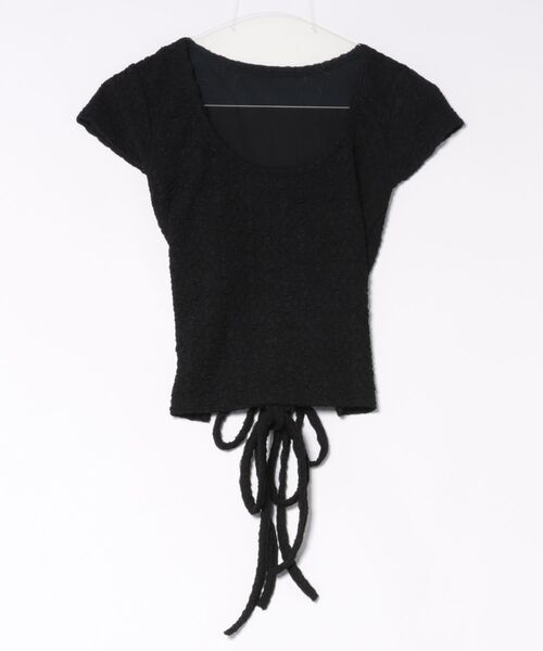 セール】ribbon open back top（Tシャツ/カットソー）｜Enewd nina（エ