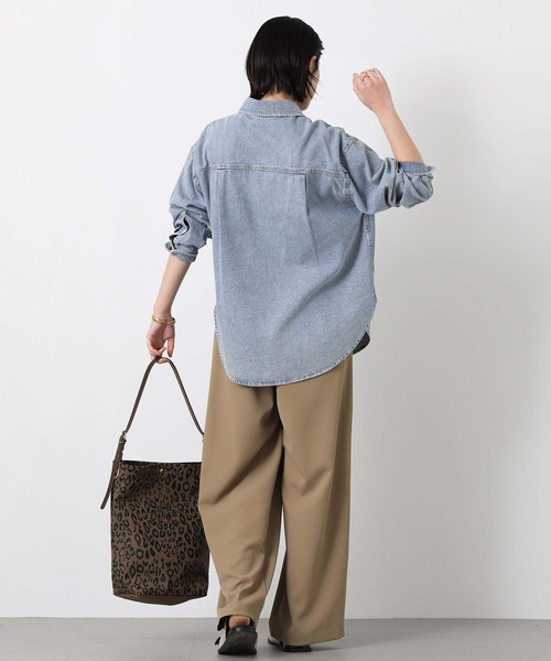 Gready Brilliant（グレディブリリアン）の「２ｗａｙフルダルワイドパンツ（その他パンツ・レディース・キャメル/ネイビー・FREE）」の13枚目の写真