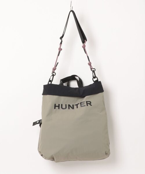 HUNTER(ハンター)の「【HUNTER】ハンタートラベル マルチファンクション パッカブル トート UBT7126NRS(トートバッグ・レディース・オレンジ系その他/ブラック×グレー/ブルー系その他/ホワイト×グリーン・ONE SIZE)」の8枚目の写真