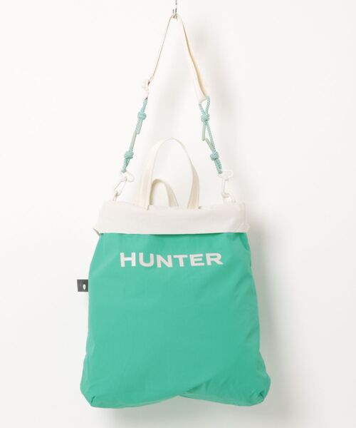 HUNTER(ハンター)の「【HUNTER】ハンタートラベル マルチファンクション パッカブル トート UBT7126NRS(トートバッグ・レディース・オレンジ系その他/ブラック×グレー/ブルー系その他/ホワイト×グリーン・ONE SIZE)」の13枚目の写真