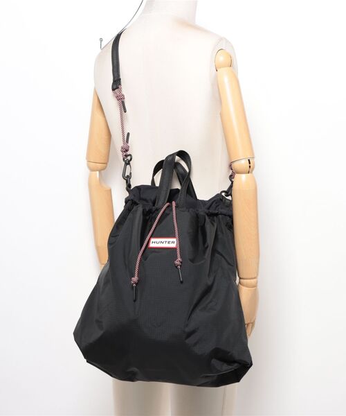 HUNTER(ハンター)の「【HUNTER】ハンタートラベル マルチファンクション パッカブル トート UBT7126NRS(トートバッグ・レディース・オレンジ系その他/ブラック×グレー/ブルー系その他/ホワイト×グリーン・ONE SIZE)」の15枚目の写真