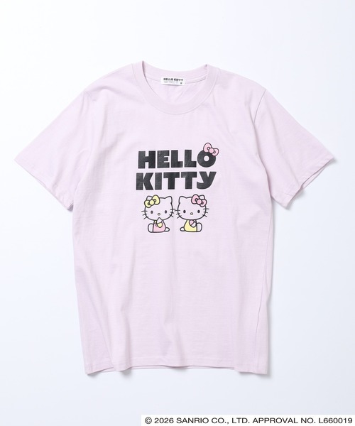 sanrio(サンリオ)の「サンリオキャラクターズ 天竺半袖Tシャツ(Tシャツ/カットソー・レディース・ラベンダー/ブラック/ネイビー/オートミール/ピンク/オフホワイト/ホワイト/ネイビー系/ライトグリーン系/アイボリー系/ブラック系1/ブラック系/ホワイト系1/ホワイト系/チャコール/サックスブルー系/ライトグリーン/ブルーグレー・M/LL/L)」の21枚目の写真
