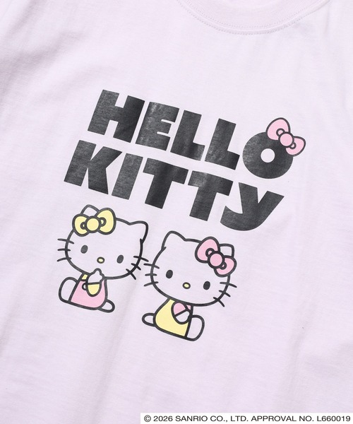 sanrio(サンリオ)の「サンリオキャラクターズ 天竺半袖Tシャツ(Tシャツ/カットソー・レディース・ラベンダー/ブラック/ネイビー/オートミール/ピンク/オフホワイト/ホワイト/ネイビー系/ライトグリーン系/アイボリー系/ブラック系1/ブラック系/ホワイト系1/ホワイト系/チャコール/サックスブルー系/ライトグリーン/ブルーグレー・M/LL/L)」の22枚目の写真