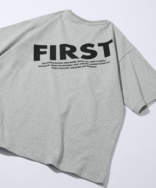 Firsthand(ファーストハンド)の「Firsthand/ファーストハンド 6オンス フロントロゴプリント クルーネックTシャツ / バックプリントTシャツ PRINT FRESH FIRST(Tシャツ/カットソー・メンズ・ブルーグレー/ブラック/ホワイト/グレー/チャコールグレー・LARGE/MEDIUM)」の15枚目の写真