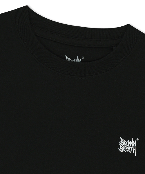 BROWNBREATH（ブラウンブレス）の「W SLEEPY TAG TEE - BLACK（Tシャツ/カットソー・レディース・その他・SMALL/MEDIUM）」の3枚目の写真