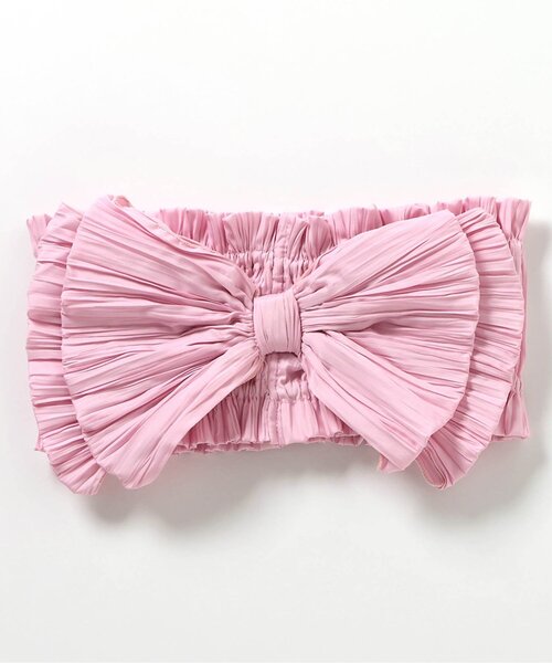 apres les cours（アプレレクール）の「リボンシャーリング帯（和装小物・キッズ・オフホワイト/ピンク・130/90/110）」の14枚目の写真