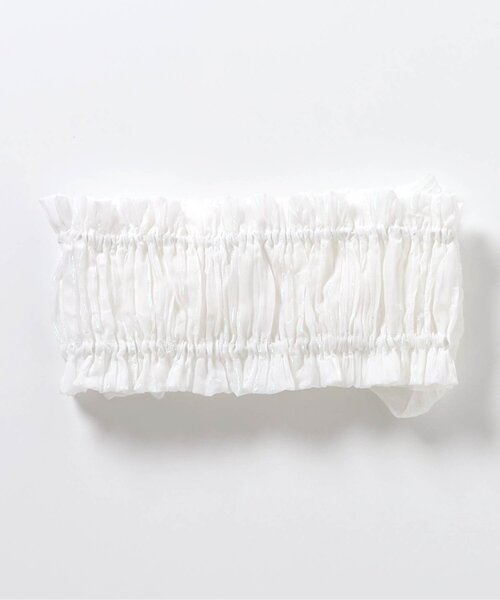 apres les cours（アプレレクール）の「リボンシャーリング帯（和装小物・キッズ・オフホワイト/ピンク・130/90/110）」の15枚目の写真