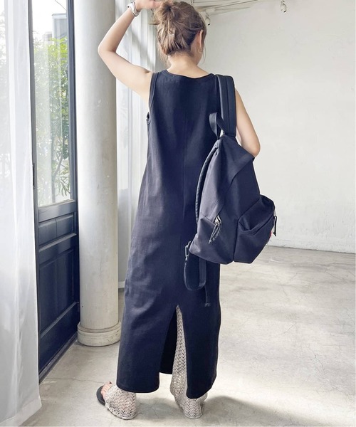 Spick & Span（スピックアンドスパン）の「《追加》天竺アメスリロングワンピース（ワンピース・レディース・ブラック/ブラウン・38/36）」の16枚目の写真