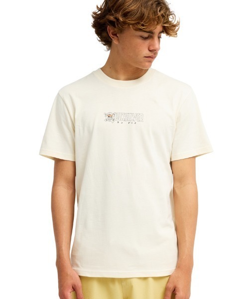 Quiksilver(クイックシルバー)の「クイックシルバー QUIKSILVER OPQS WANTED SS(Tシャツ/カットソー・メンズ・ダークグレー/アイボリー・M/L/LL/S)」の1枚目の写真