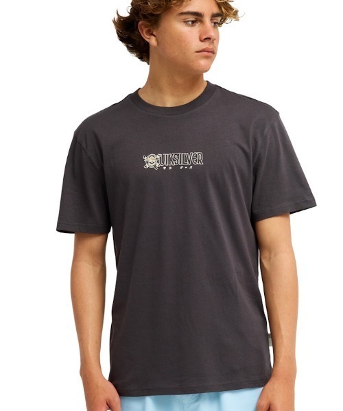 Quiksilver(クイックシルバー)の「クイックシルバー QUIKSILVER OPQS WANTED SS(Tシャツ/カットソー・メンズ・ダークグレー/アイボリー・M/L/LL/S)」の2枚目の写真