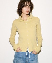 THROW by SLY(�X���[�o�C�X���C)��THROW COTTON FLYSE PK SH �R�b�g���t���C�X�|�P�b�g�V���c �t�� �ĕ�(�V���c/�u���E�X)