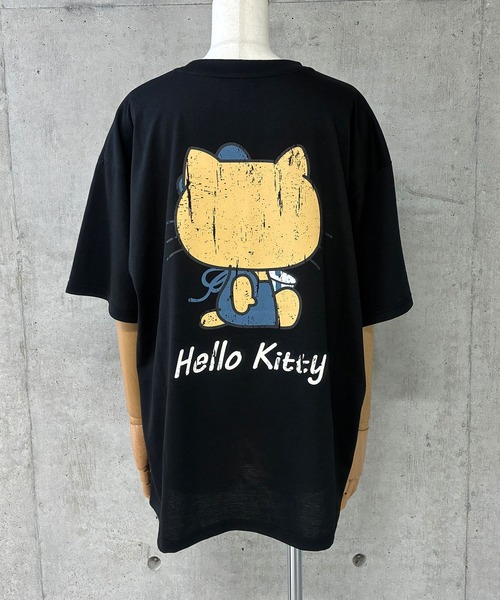 GLAMOROUS JANE(グラマラスジェーン)の「HELLO KITTY日焼けプリント半袖Tシャツ(Tシャツ/カットソー・レディース・グリーン/オフホワイト/ブラック・FREE)」の11枚目の写真