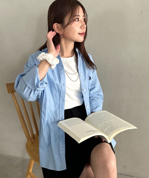 MYMOOD.(マイムード)の「シュシュ付きクロップドトップス 半袖クロップドトップスシュシュ2点SET(Tシャツ/カットソー・レディース・ブラック/ライトグレー/ホワイト/アイボリー・FREE)」の11枚目の写真