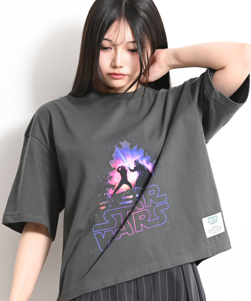 Disney(ディズニー)の「『DISCUS/ディスカス』STAR WARS半袖Tシャツ【Z】(Tシャツ/カットソー・レディース・ブラック系2/ブラック系1・L/M)」の11枚目の写真
