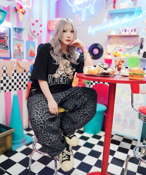 GALFY(ガルフィー)の「【別注】GA×GALFY-別注わんわん大学Tee(Tシャツ/カットソー・レディース・ホワイト/ブラック/ピンク・S/L/XL)」の19枚目の写真