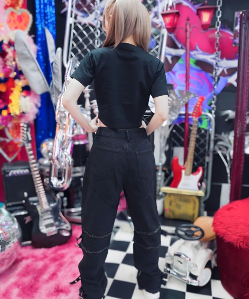 GALFY(ガルフィー)の「【別注】GA×GALFY-別注わんわん大学Tee(Tシャツ/カットソー・レディース・ホワイト/ブラック/ピンク・S/L/XL)」の22枚目の写真