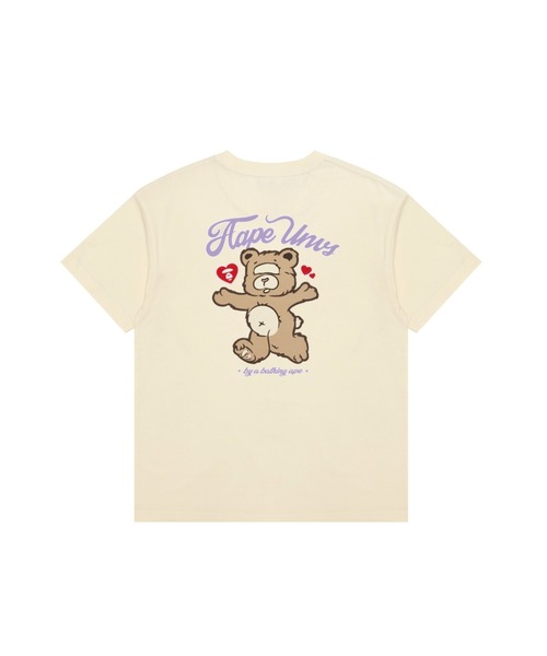 AAPE BY A BATHING APE(エーエイプバイアベイシングエイプ)の「AAPE BASIC TEE(Tシャツ/カットソー・レディース・ブラック/アイボリー・SMALL/XX-SMALL/X-SMALL)」の3枚目の写真