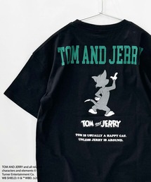 Outfitter lab（アウトフィッターラボ）の「TOM&JERRY BIG 半袖Tシャツ トム＆ジェリー（Tシャツ/カットソー）」
