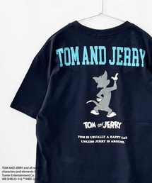 Outfitter lab（アウトフィッターラボ）の「TOM&JERRY BIG 半袖Tシャツ トム＆ジェリー（Tシャツ/カットソー）」