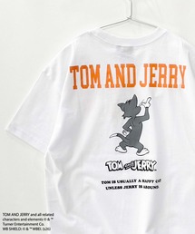 Outfitter lab（アウトフィッターラボ）の「TOM&JERRY BIG 半袖Tシャツ トム＆ジェリー（Tシャツ/カットソー）」