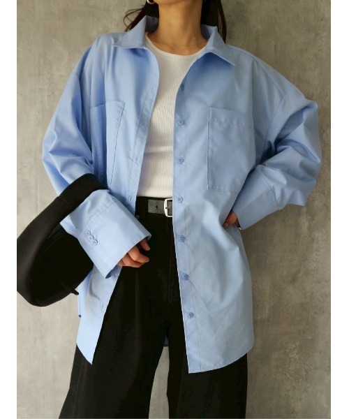 TRUNC(トランクエイティーエイト)の「Utility Shirt & Shorts Setup(シャツ/ブラウス・レディース・ブルー・FREE)」の8枚目の写真
