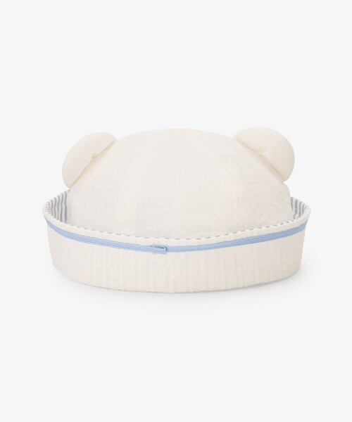 Afternoon Tea（アフタヌーンティー）の「サマーハット/レ プルミエ ザミ（その他ベビー用品・キッズ・ホワイト・ONE SIZE）」の6枚目の写真