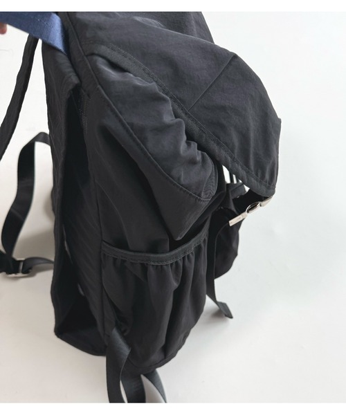 Q(キュー)の「ミリタリーバックパック(バックパック/リュック・レディース・ブラック・ONE SIZE)」の13枚目の写真