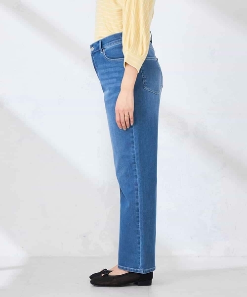a.v.v（アーヴェヴェ）の「サマーストレッチデニムストレートパンツ（その他パンツ・レディース・ライトグレー/ブルー/ダークインディゴブルー・38/36/34/40/42）」の17枚目の写真
