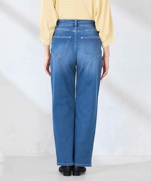 a.v.v（アーヴェヴェ）の「サマーストレッチデニムストレートパンツ（その他パンツ・レディース・ライトグレー/ブルー/ダークインディゴブルー・38/36/34/40/42）」の18枚目の写真