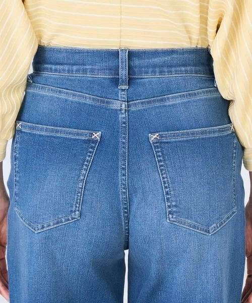 a.v.v（アーヴェヴェ）の「サマーストレッチデニムストレートパンツ（その他パンツ・レディース・ライトグレー/ブルー/ダークインディゴブルー・38/36/34/40/42）」の20枚目の写真