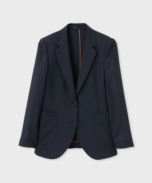 Paul Smith(ポールスミス)の「ウォッシャブル サマー ジャケット / 165065 111PU(テーラードジャケット・レディース・ネイビー・40)」の1枚目の写真