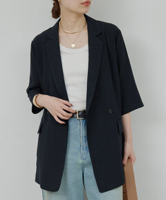 セール】SUMMER BELTED TAILOR JK サマーベルテッドテーラージャケット