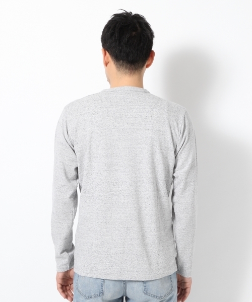 GLOBAL WORK（グローバルワーク）の「サカリバクルー長袖Ｔ/709723（Tシャツ/カットソー・メンズ・グレー/ダークグレー/ネイビー/ホワイト・X-LARGE/MEDIUM/SMALL/LARGE）」の6枚目の写真