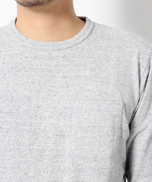 GLOBAL WORK（グローバルワーク）の「サカリバクルー長袖Ｔ/709723（Tシャツ/カットソー・メンズ・グレー/ダークグレー/ネイビー/ホワイト・X-LARGE/MEDIUM/SMALL/LARGE）」の7枚目の写真