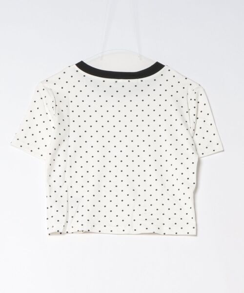 UP START(アップスタート)の「【LAMPOON】ドットリンガーミニTシャツ(Tシャツ/カットソー・レディース・ホワイト・MEDIUM/SMALL)」の13枚目の写真