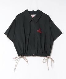 ヴィヴィアンウエストウッド　クロップドシャツ ブラウス半袖 Vivienne Westwood｜ヴィヴィアン・ウエストウッドのシャツ/ブラウス