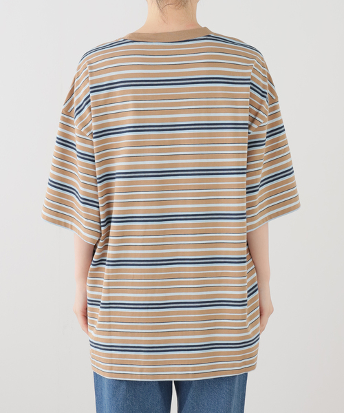 Carhartt WIP(カーハートダブリューアイピー)の「CARHARTT WIP ZANE T I036186:Tシャツ(Tシャツ/カットソー・レディース・ブラウン・MEDIUM)」の7枚目の写真