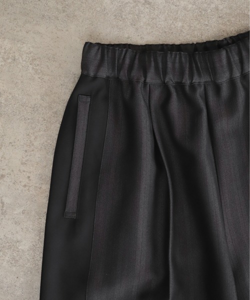 NOMBRE IMPAIR(ノンブルアンペール)の「【予約】ヘリンボーンコンビ イージーパンツ(その他パンツ・レディース・ブラウン/ブラック・FREE)」の20枚目の写真