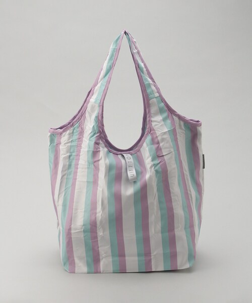 212 KITCHEN STORE(トゥワントゥキッチンストア)の「コンパクトクーラーマルシェバッグ 25L ストライプ <MOTTERU モッテル>(エコバッグ/サブバッグ・レディース・その他・00)」の1枚目の写真