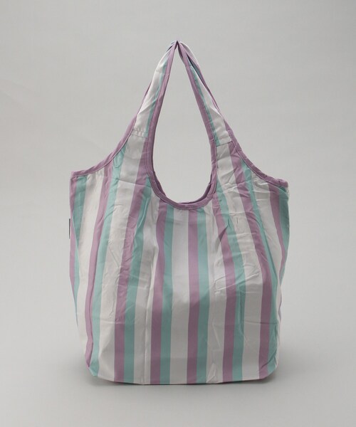 212 KITCHEN STORE(トゥワントゥキッチンストア)の「コンパクトクーラーマルシェバッグ 25L ストライプ <MOTTERU モッテル>(エコバッグ/サブバッグ・レディース・その他・00)」の4枚目の写真