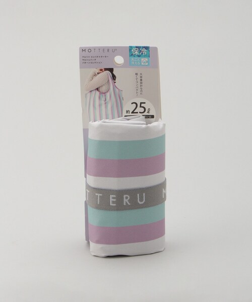 212 KITCHEN STORE(トゥワントゥキッチンストア)の「コンパクトクーラーマルシェバッグ 25L ストライプ <MOTTERU モッテル>(エコバッグ/サブバッグ・レディース・その他・00)」の9枚目の写真