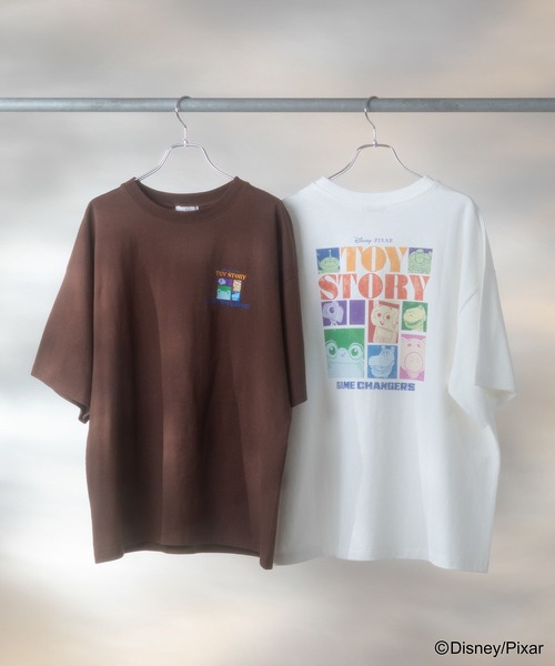 トイストーリー/バックプリントTシャツ（Tシャツ/カットソー）｜Green