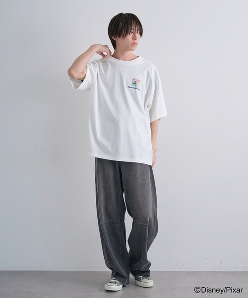 Green　Parks（グリーンパークス）の「トイストーリー/バックプリントTシャツ（Tシャツ/カットソー・レディース・ブラウン/オフホワイト・FREE）」の13枚目の写真