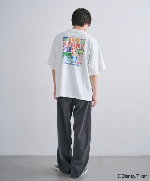 Green　Parks（グリーンパークス）の「トイストーリー/バックプリントTシャツ（Tシャツ/カットソー・レディース・ブラウン/オフホワイト・FREE）」の14枚目の写真