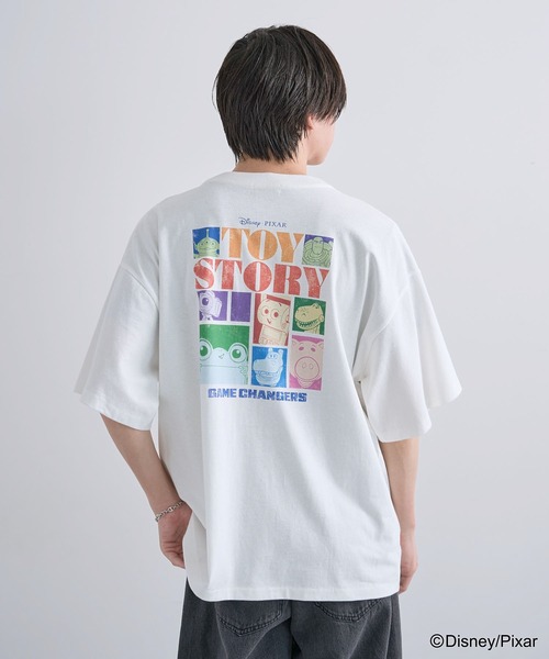 Green　Parks（グリーンパークス）の「トイストーリー/バックプリントTシャツ（Tシャツ/カットソー・レディース・ブラウン/オフホワイト・FREE）」の16枚目の写真