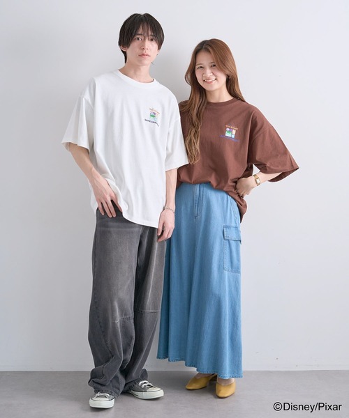 Green　Parks（グリーンパークス）の「トイストーリー/バックプリントTシャツ（Tシャツ/カットソー・レディース・ブラウン/オフホワイト・FREE）」の17枚目の写真