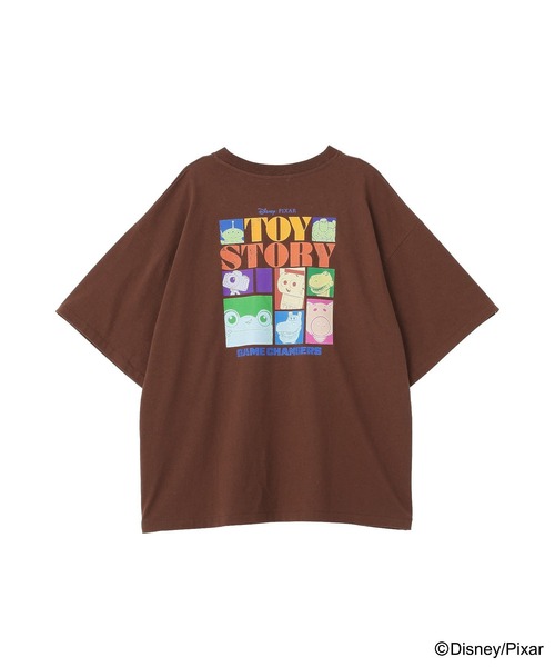 Green　Parks（グリーンパークス）の「トイストーリー/バックプリントTシャツ（Tシャツ/カットソー・レディース・ブラウン/オフホワイト・FREE）」の21枚目の写真