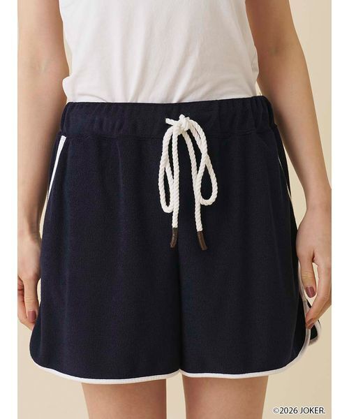 SNIDEL(スナイデル)の「【PINGU(TM)】パイルショートパンツ(その他パンツ・レディース・ネイビー/サックスブルー/その他・F)」の15枚目の写真